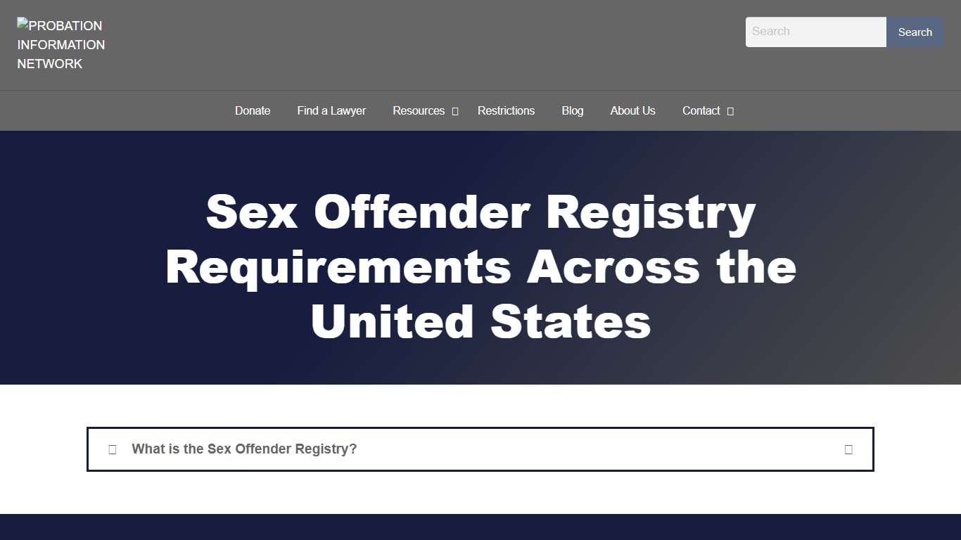 How long can a registrant visit the state before registration is required? - PROBATION INFORMATION NETWORK